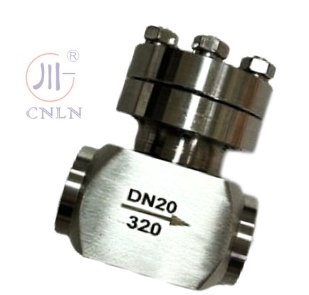 SS304/316 Hochdruck-Kryogener Kontrollventil DN20 für LNG/LOX/LN2/LAR/LCO2