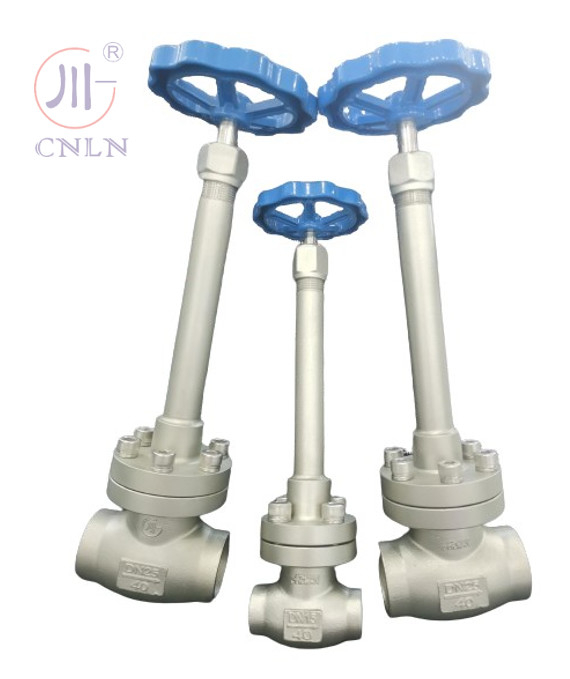 CF3/CF8 Manuelles Kryogenen Kugelventil DN25/DN15 für LNG/LOX/LN2/LAR/LCO2