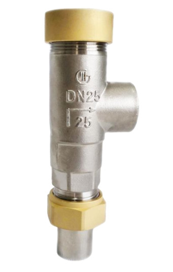 SS304/316 DN15 PN40 Kryogenes Sicherheitsventil für niedriges Aufheben für Tank/Skid/Container
