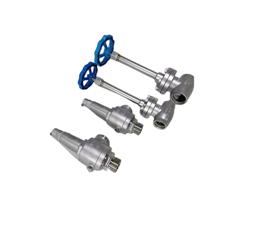 SS304 Kryogenes Dichtdichtdichtdichtventil für LIN LOX LAR LNG-Tank -196~80 °C