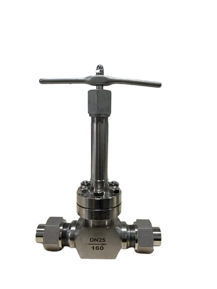 Kryogene Hochdruckglobe-Ventil-Schleifverbindung -196~+80 °C für LNG LOX LIN LAR LCO2-Tank