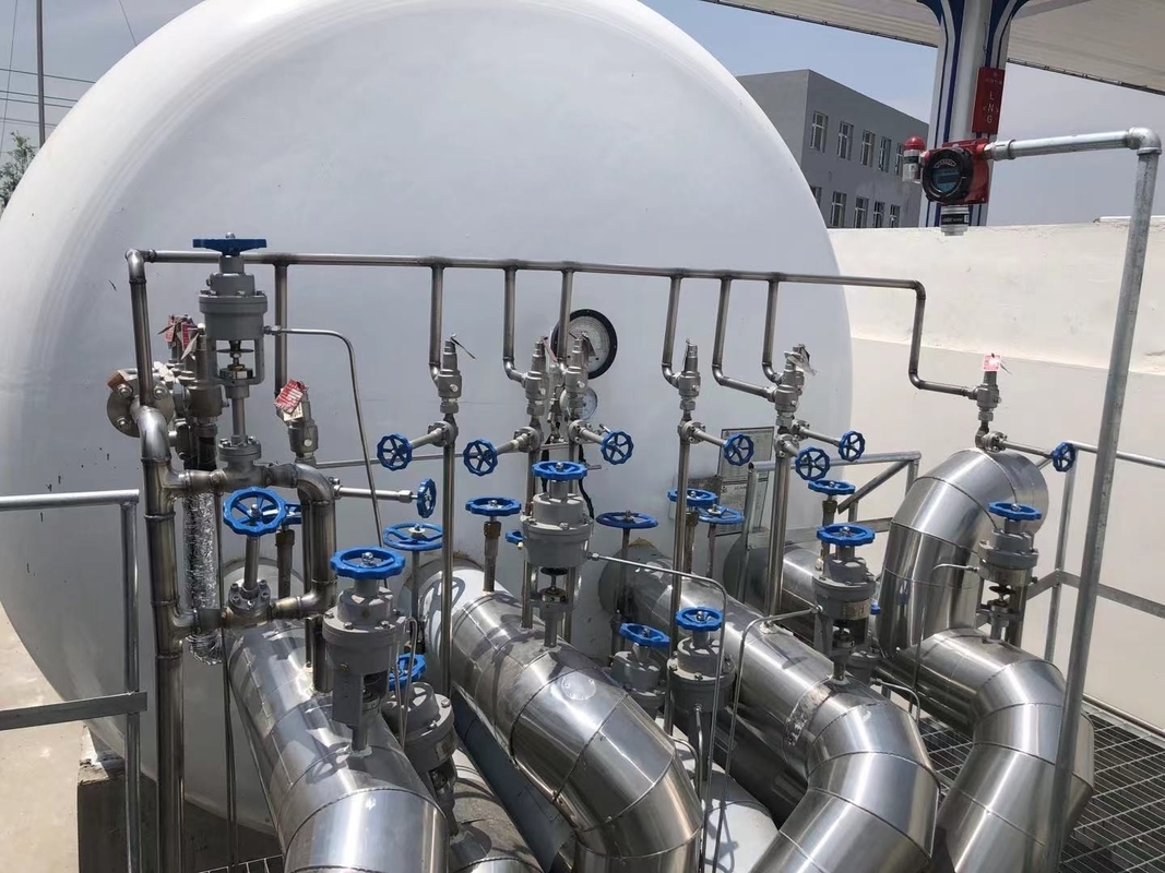 LOX LNG LIN LAR Flüssigkeitskryogener Tank Hochdruck-Scheckventil, Kugelventil PN320
