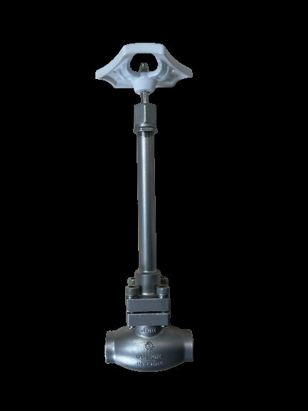 DN25 Cryogenic Globe Valve Stainless Steel 304/316 with PTFE Seal and CF8/CF3 Valve Body for -196°C to +80°C Applications