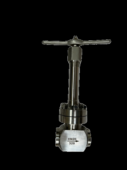 42Mpa hochdruckendes kryogenes Kugelventil mit CF8/CF3-Kernventil für LNG/LOX/LIN-Anwendungen und Temperaturbereich von -196 bis +80°C