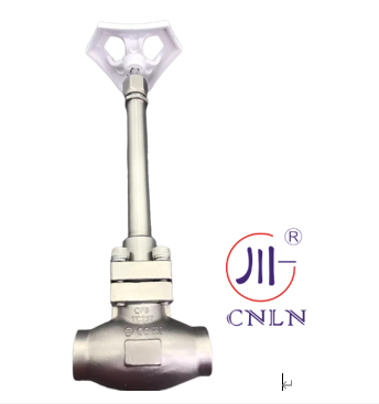 DN25 Cryogenic Globe Valve with 5.0Mpa Maximum Pressure and 3/8''-4'' Valve Size for LNG LOX LIN LAR Applications