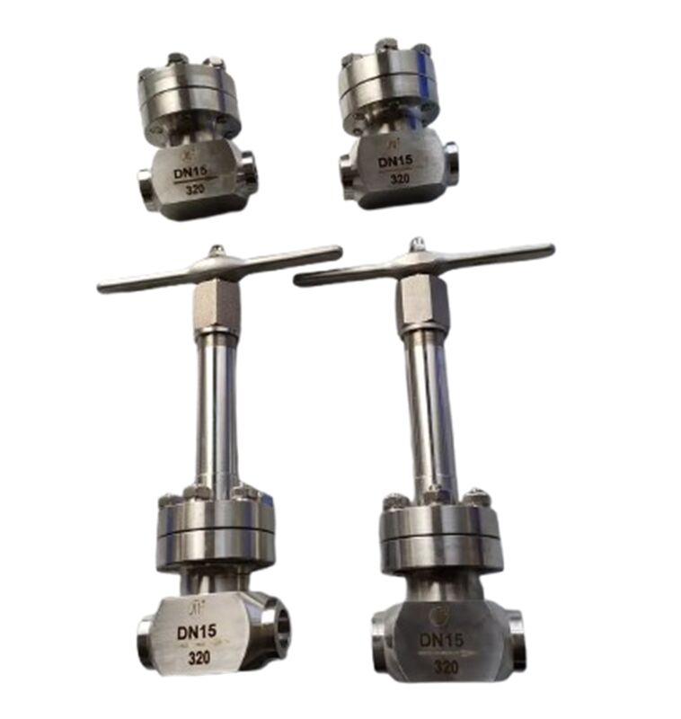 Kryogene Rückschlagventil mit 320 Mpa maximalem Druck Edelstahl 304/316 für Temperaturbereich -196 bis +80 °C