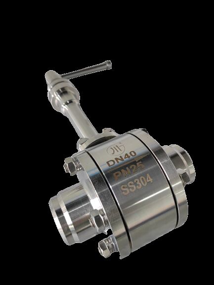 Cryogenes Kugelventil mit Flanschanschluss und Handradbetrieb geeignet für LNG LN2 LAr