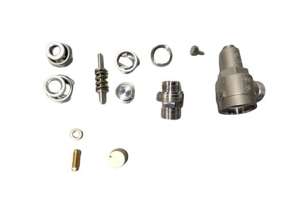 Edelstahl SS304/316 Kryo-Sicherheitsventil mit 4,0 MPa Maximaldruck für Temperaturbereich von -196 °C bis +120 °C