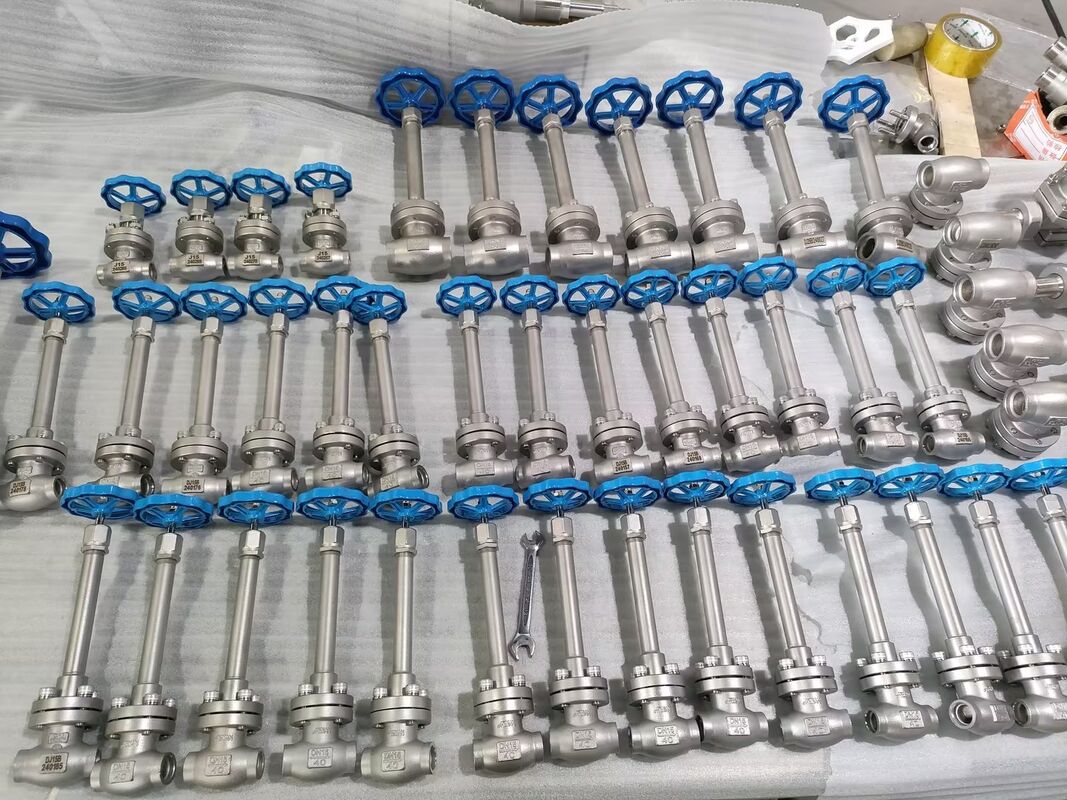 Kryogene Kugelventile aus Edelstahl 304/316 mit maximal 5,0 MPa Druck und einem Temperaturbereich von -196 °C bis +80 °C