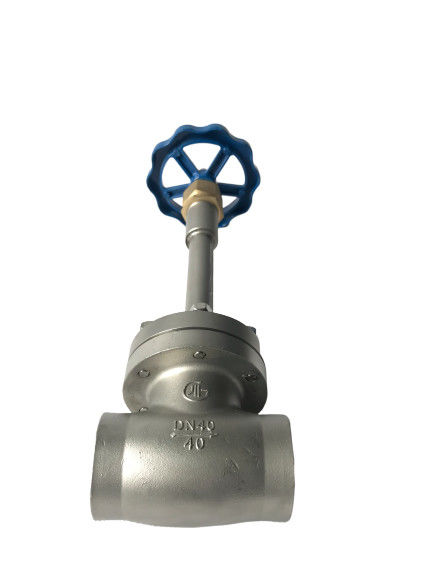 Schweißende CF8 CF8M Cryogenes Kugelventil mit langem Stamm für LNG/LOX/LN2/LAR/LCO2